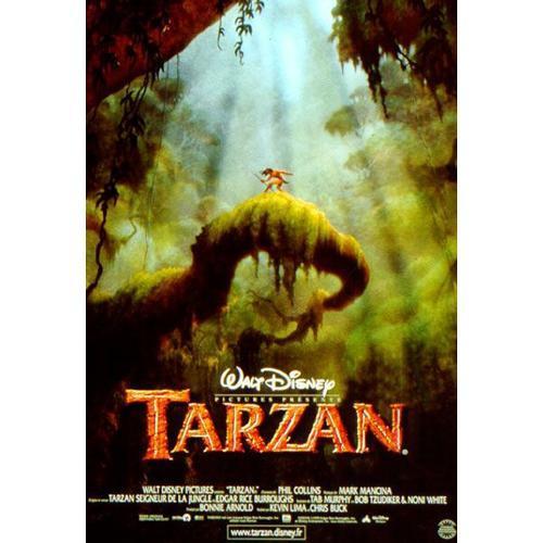 Tarzan -Véritable Affiche De Cinéma Pliée -Format 120x160 Cm - De K... on Productcaster.