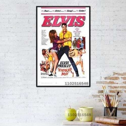 Affiche en toile, peinture d'affiche de film Elvis,mpression murale... on Productcaster.