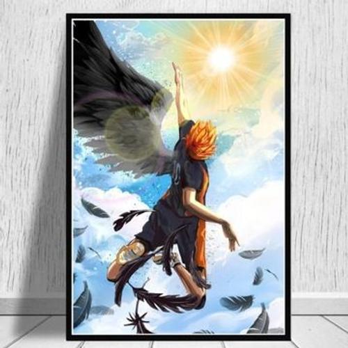 Haikyuu Poster sur toile Une peinture sur toile,mpression murale Po... on Productcaster.