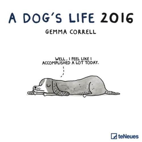 Calendrier 2016 - A Dog's Lfe - 30x30 Cm on Productcaster.