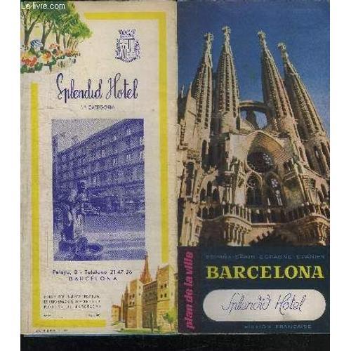 Espagne Barcellona - Plan De La Ville - on Productcaster.