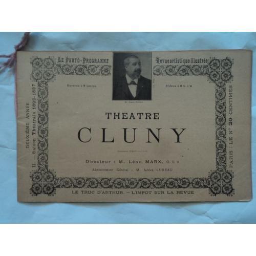 Le Photo Programme 1896 Theatre Cluny /Le Truc D'arthur /L Impot ... on Productcaster.