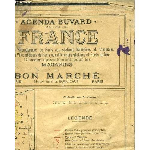 Agenda-Buvard, Carte De France on Productcaster.