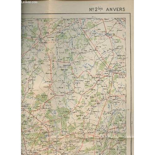 Carte De France Et Des Frontieres (Type 1912) - N°2bis Anvers - Dim... on Productcaster.