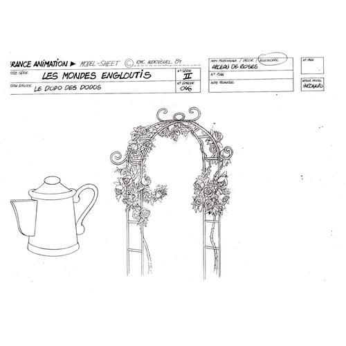 Model- Sheet Les Mondes Engloutis Arceau 1984 on Productcaster.