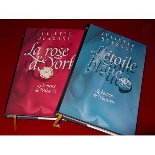 Juliette Benzoni : 2 Tomes, L'etoile Bleue Et La Rose D'york on Productcaster.