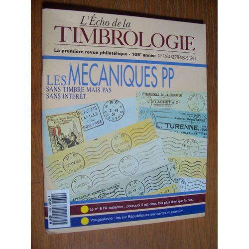 L Echo De La Timbrologie N°1634 N° 1634 on Productcaster.