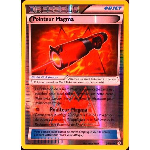 Carte Pokémon 24/34 Pointeur Magma Reverse Série Double Danger Neuf... on Productcaster.