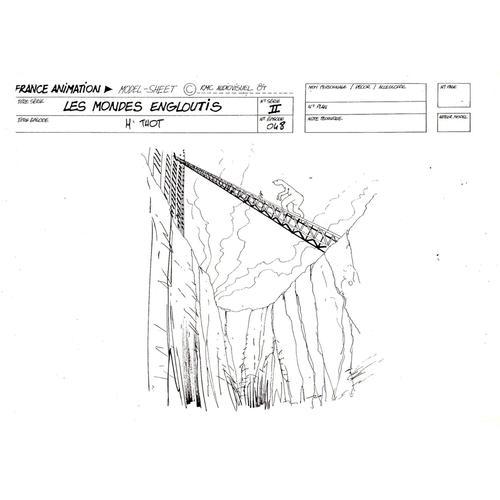 Model- Sheet Les Mondes Engloutis Thot 1984 on Productcaster.