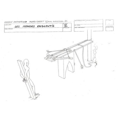 Model- Sheet Les Mondes Engloutis Arbalète 1984 on Productcaster.