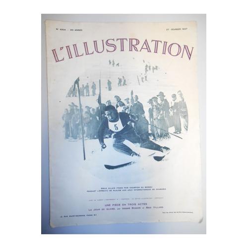 L'illustration Journal Universel 27 Février 1937 N4904 / Réf25382 on Productcaster.