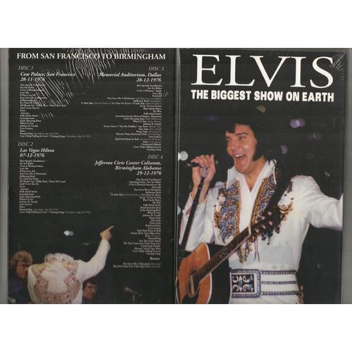 Elvis Presley The Biggest Show On Earth Set 4 Cd Longbox ! 4 Concer... on Productcaster.