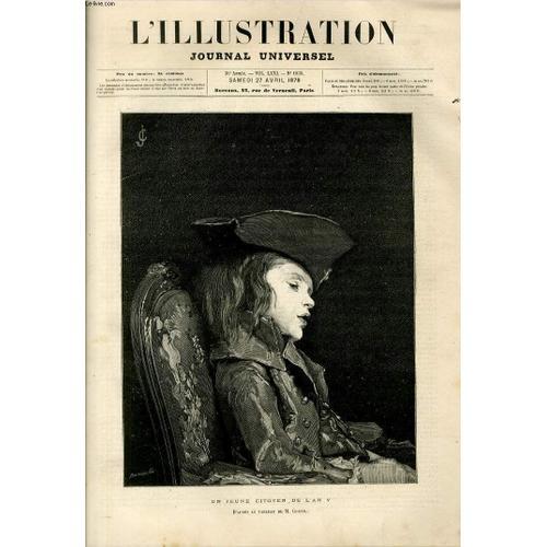 L'illustration Journal Universel N° 1835 - Histoire De La Semaine -... on Productcaster.