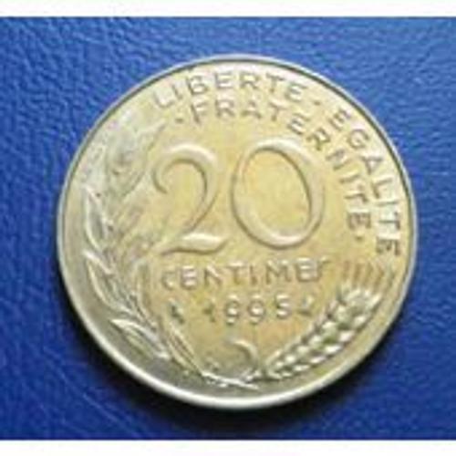 20 Centimes De Franc - France 1995 on Productcaster.