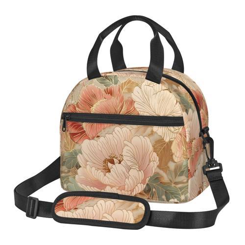 Sac à déjeuner Fleurs japonaises Motifs floraux asiatiques Sac besa... on Productcaster.