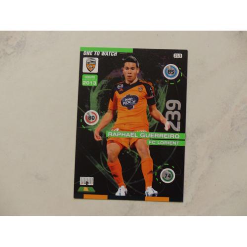 Panini Adrenalyn Xl Foot 2015-2016 Ligue 1 - N°213 Raphael Guerreir... on Productcaster.