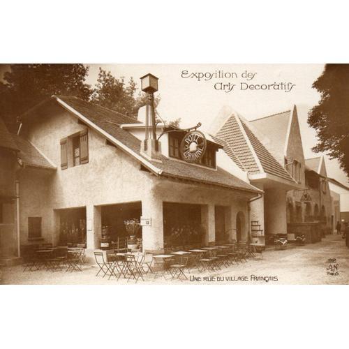 Carte Postale Ancienne - Exposition Des Arts Decoratifs - Une Rue ... on Productcaster.