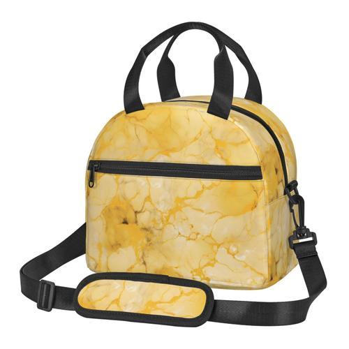 Sac à déjeuner Marbre coloré sans soudure Sac besace à main avec sa... on Productcaster.