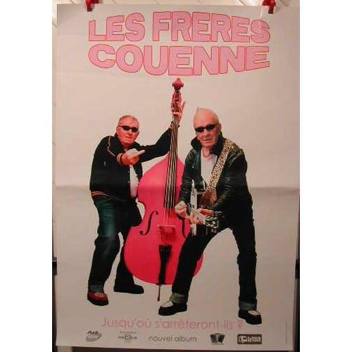 Les Freres Couenne - Affiche Musique / Concert / Poster on Productcaster.