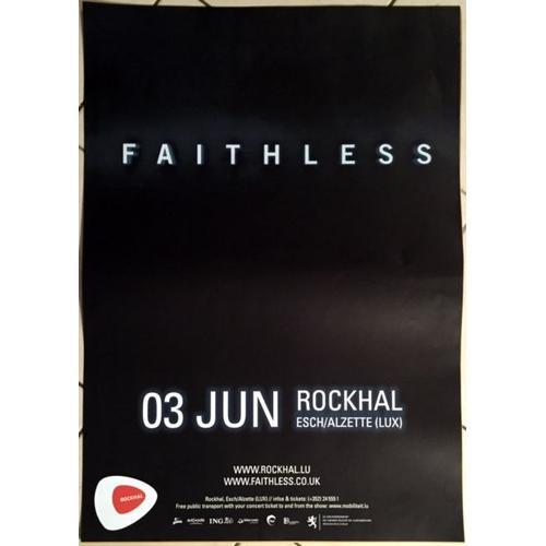 Faithless - Affiche Musique / Concert / Poster on Productcaster.