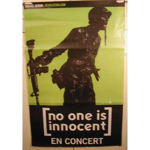 No One Is Innocent - Affiche Musique / Concert / Poster on Productcaster.