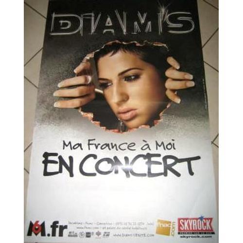 Diam's - Ma France A Moi 2006 - Affiche Musique / Concert / Poster on Productcaster.