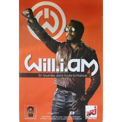 Will.I.Am - Will I Am - Affiche Musique / Concert / Poster on Productcaster.