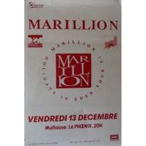 Marillion - Affiche Musique / Concert / Poster on Productcaster.