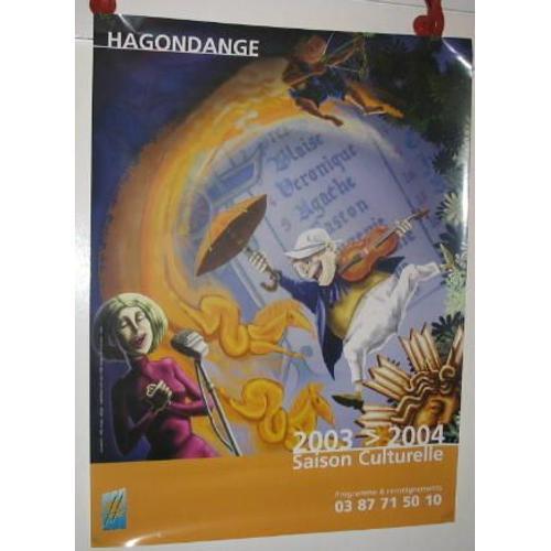 Divers - Hagondange 2003 - Affiche Musique / Concert / Poster on Productcaster.