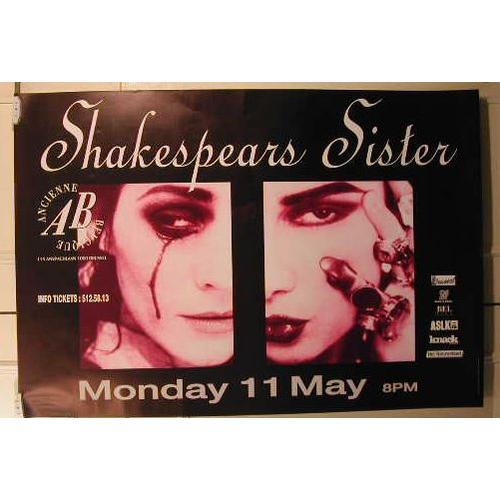 Shakespears Sister - Affiche Musique / Concert / Poster on Productcaster.