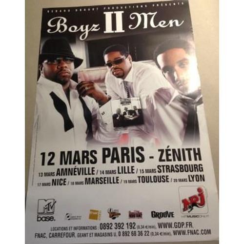 Boyz Ii Men - Affiche Musique / Concert / Poster on Productcaster.