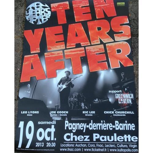 Ten Years After - Affiche Musique / Concert / Poster on Productcaster.