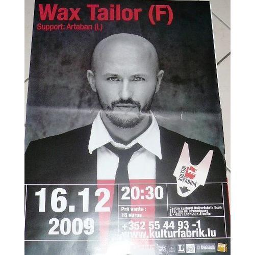 Wax Taylor - Affiche Musique / Concert / Poster on Productcaster.