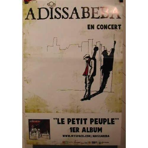 Adissabeba - Affiche Musique / Concert / Poster on Productcaster.