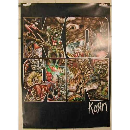 Korn - Affiche Musique / Concert / Poster on Productcaster.