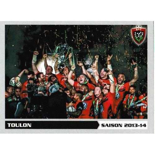 N° 7 - Stickers Image Panini Rugby 2014 / 2015 - Toulon on Productcaster.