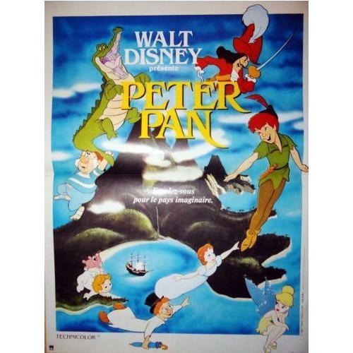 Peter Pan - Véritable Affiche De Cinéma Pliée - Format 40x60 Cm - D... on Productcaster.