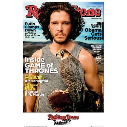 Game Of Throne - Kit Harington - Affiche / Poster Envoi En Tube on Productcaster.