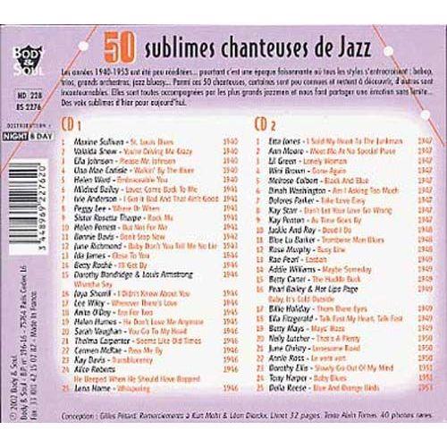 50 Sublimes Chanteuses De Jazz 1940-1953 on Productcaster.