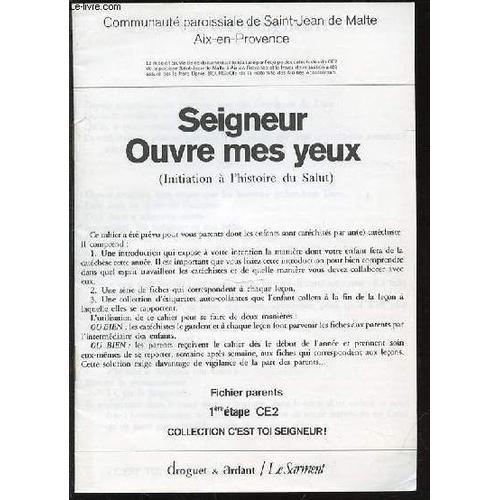 Seigneur Ouvre Mes Yeux - Collection C'est Toi Seigneur. Fichier Pa... on Productcaster.