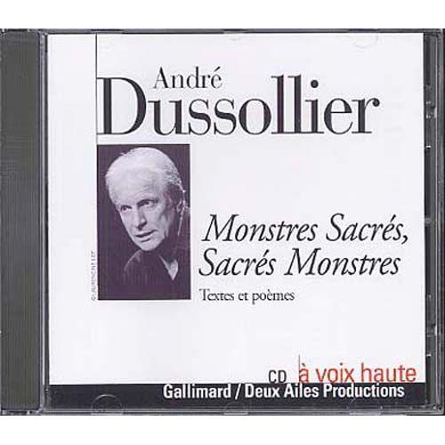 Monstres Sacrés, Sacrés Monstres - Textes Et Poèmes (1cd Audio) on Productcaster.