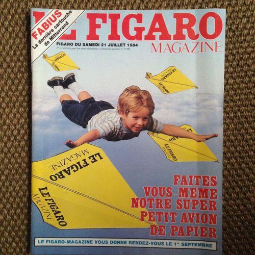 Le Figaro Magazine 12405 Avions En Papier Cahier Spécial Libération... on Productcaster.