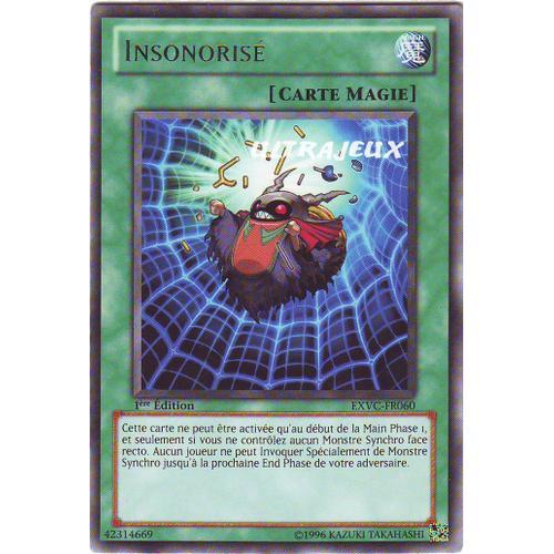 Yu-Gi-Oh! - Exvc-Fr060 - Insonorisé - Rare on Productcaster.