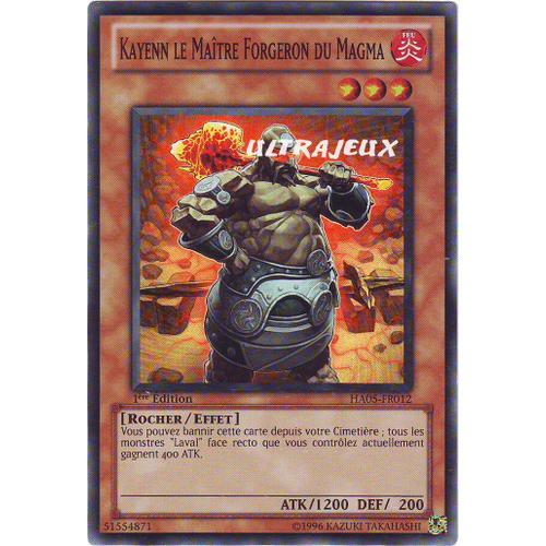 Yu-Gi-Oh! - Ha05-Fr012 - Kayenn Le Maître Forgeron Du Magma - Super... on Productcaster.