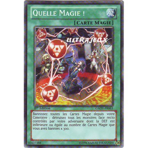 Yu-Gi-Oh! - Gaov-Fr063 - Quelle Magie ! - Commune on Productcaster.