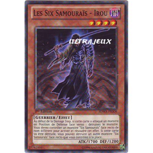 Yu-Gi-Oh! - Sdwa-Fr008 - Les Six Samouraîs - Irou - Commune on Productcaster.