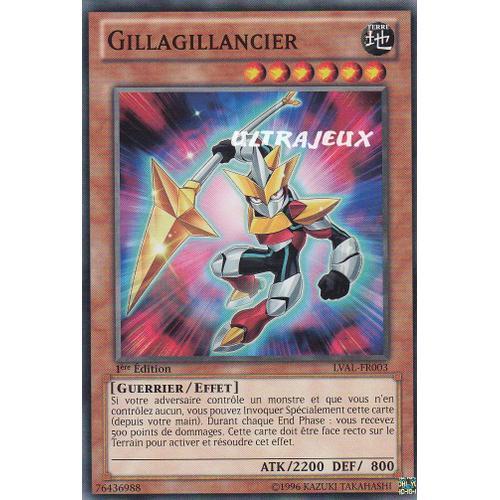 Yu-Gi-Oh! - Lval-Fr003 - Gillagillancier - Commune on Productcaster.