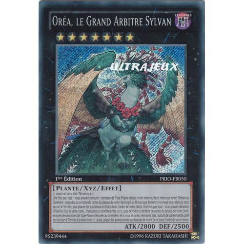 Yu-Gi-Oh! - Prio-Fr050 - Oréa, Le Grand Arbitre Sylvan - Secret Rare on Productcaster.