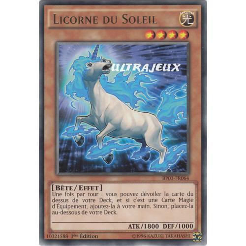 Yu-Gi-Oh! - Bp03-Fr064 - Licorne Du Soleil - Rare on Productcaster.