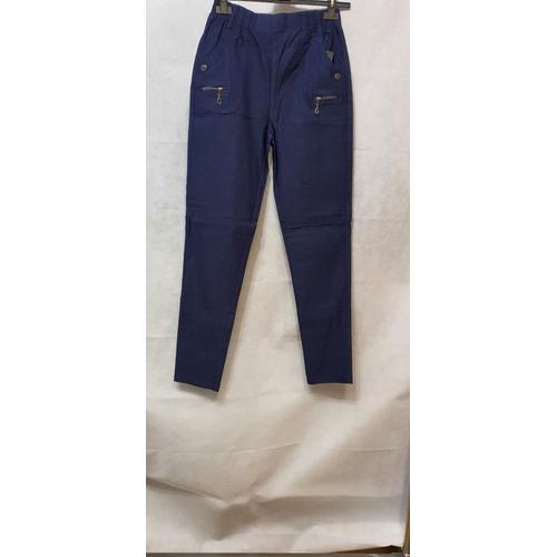 Pantalon Bleu Marine D'ete Femme Jst Formy Paris Taille 44 on Productcaster.